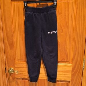 Messi Black Fleece Jogger Pants